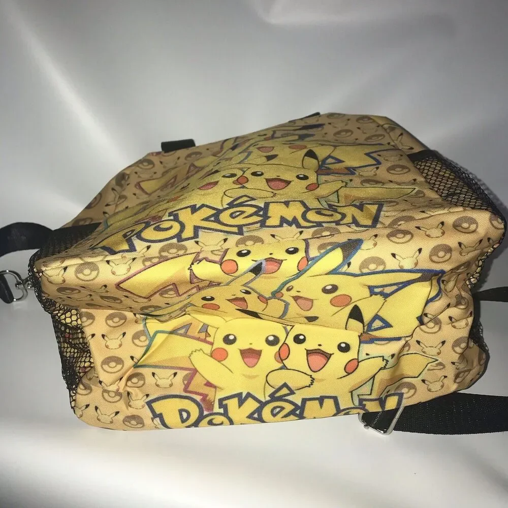 Pokemon Lunch Bag Pikachu Furren Anime Insulated Lunch‎ Box Leakproof Cooler